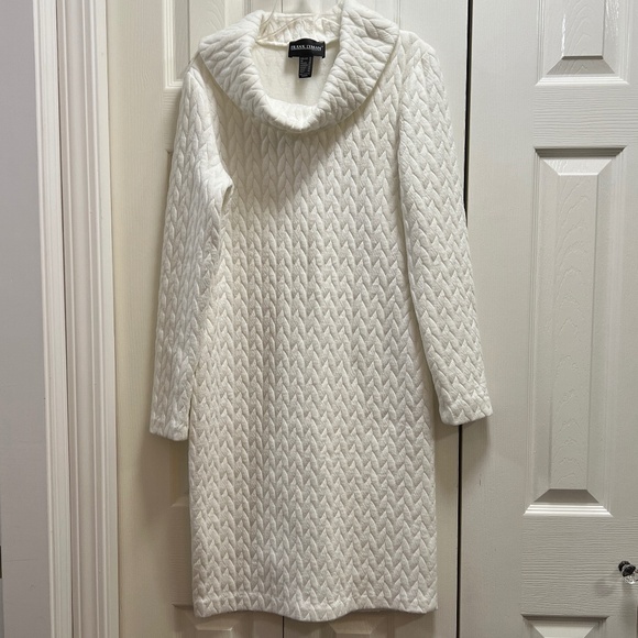 Frank Lyman, off white knit dress - Picture 1 of 6